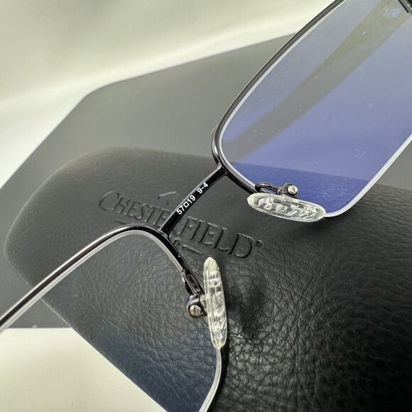 CHESTERFIELD Eyeglasses  Frame  CH43XL  0EZ7 Gunmetal 57 [] 19-150 Ch 43 XL - Picture 5 of 16